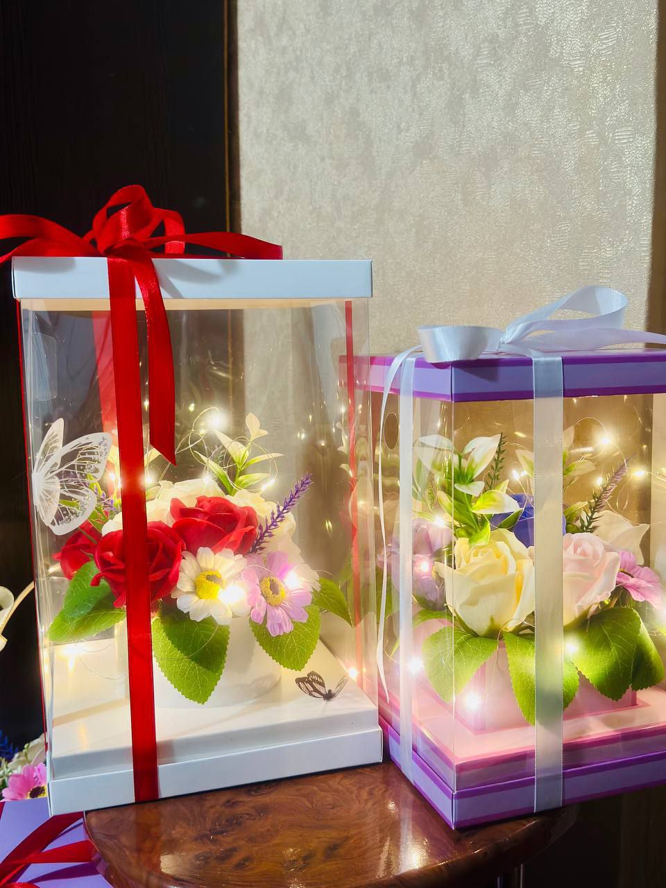 Подарочные наборы: мыльные розы с подсветкой - Хобби и отдых в Чебоксары